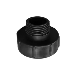 ADAPTADOR PARA TANQUE TOTE IBC DE 1,000 L CON CUERDA HEMBRA 100MM A CUERDA MACHO 60MM